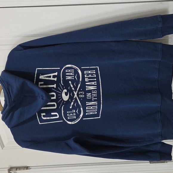 COSTA Del Mar Mens Fleece Hoodie, Size Medium - Picture 4 of 5